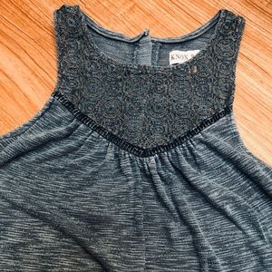 Teal Sleeveless Top